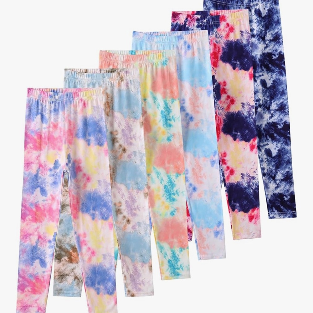 BRAND NEW - 6 Pairs Girls Leggings